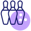 Bowling pins アイコン 64x64