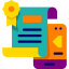 Certificate icon 64x64