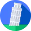 Leaning tower of pisa icon 64x64