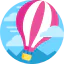 Hot air balloon icon 64x64