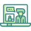 Online learning icon 64x64