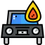 Burning car ícono 64x64