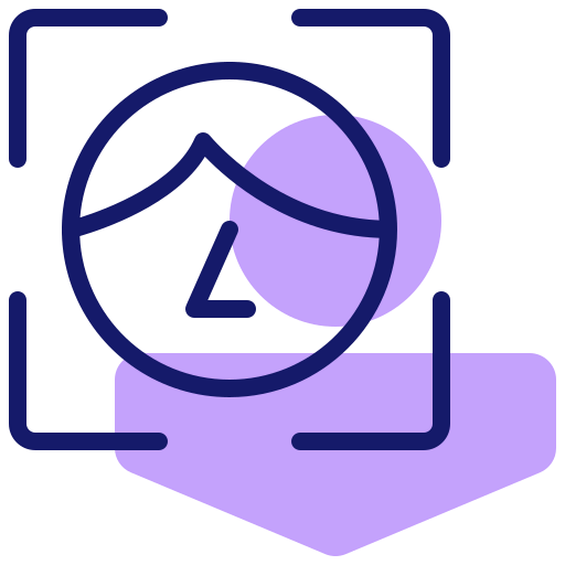 Face recognition icon