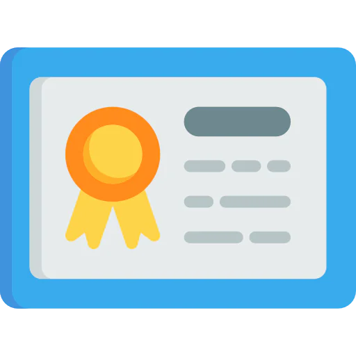 Certificate icon