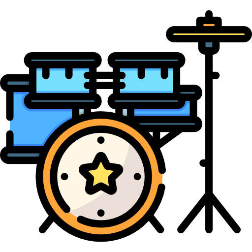 Drum set icon