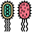 Bacterias Ikona 64x64