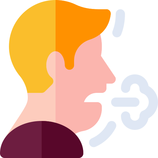 Difficulty breathing icon