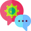 Chat box アイコン 64x64