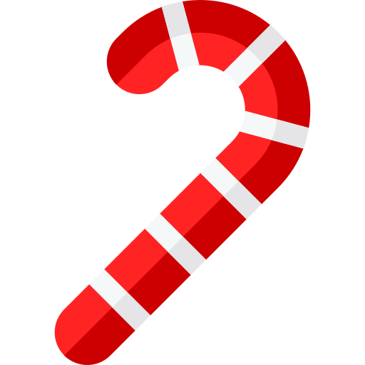 Candy cane icon