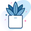 Plant pot icon 64x64
