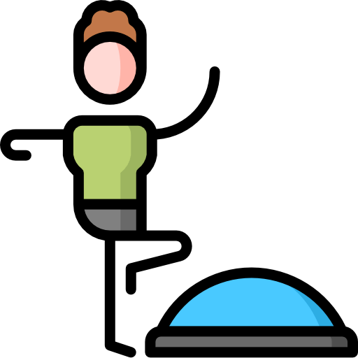 Exercise ball icon