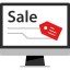 Online shopping icon 64x64