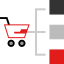 Shopping cart icon 64x64