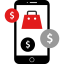 Online shopping icon 64x64