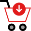 Shopping cart icon 64x64