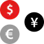 Currency 图标 64x64