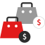 Shopping bags icon 64x64