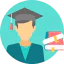 Graduate icon 64x64