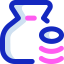 Money bag icon 64x64
