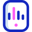Mobile analytics icône 64x64
