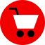 Shopping cart icon 64x64