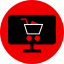 Online shopping icon 64x64