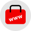 Online shopping icon 64x64