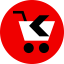 Shopping cart icon 64x64
