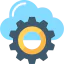 Cloud computing icon 64x64