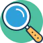 Magnifying glass icon 64x64