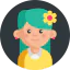 Girl icon 64x64