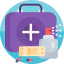 First aid kit ícone 64x64