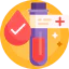 Blood test icon 64x64