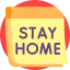 Stay home icon 64x64