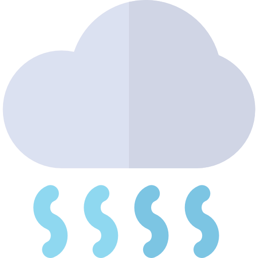 CO2 cloud icon