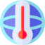 Global warming アイコン 64x64