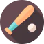 Baseball bat ícono 64x64