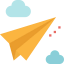 Paper plane Symbol 64x64