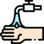 Washing hands icon 64x64
