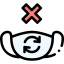 Medical mask icon 64x64
