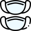 Medical mask icon 64x64