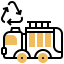 Garbage truck icon 64x64