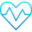Heart rate icon 64x64