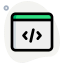 Web programming Symbol 64x64