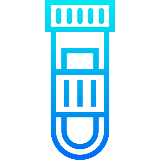 Blood sample icon