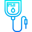 Blood transfusion icon 64x64