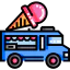 Ice cream truck icon 64x64