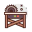 Saw machine icon 64x64