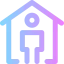 Stay home icon 64x64