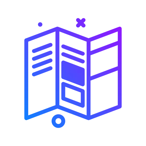 Trifold icon